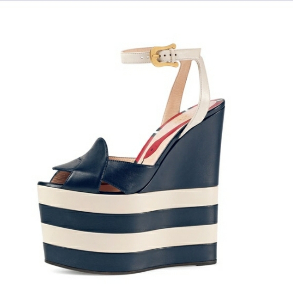 *NEW*Gucci  Sally Wedge